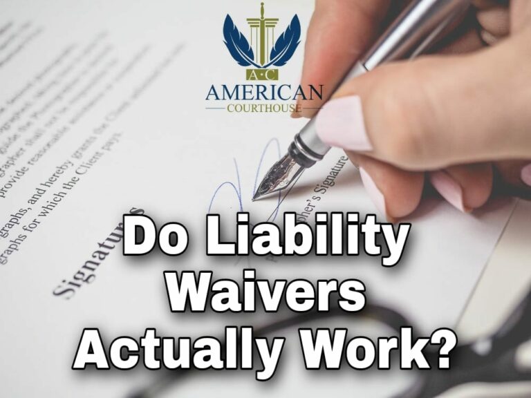 Do liability waivers work?