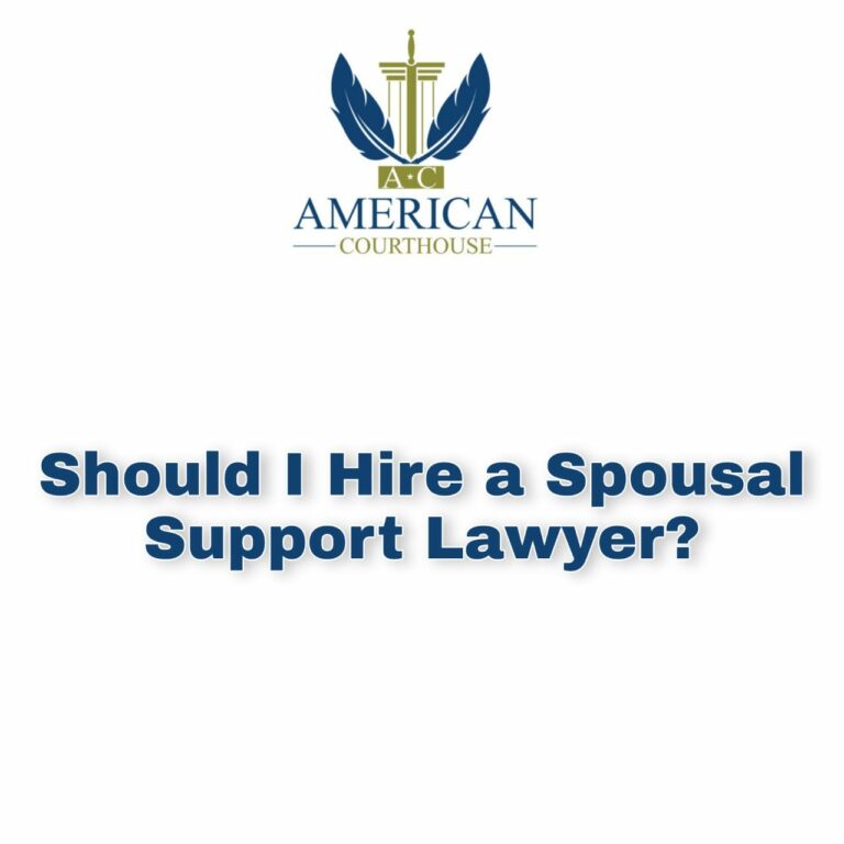 Spousal Support Lawyer